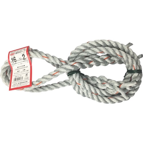 台付ロープ 16mm×2m DR162