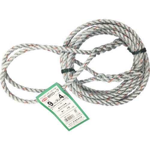 台付ロープ 9mm×4m DR94