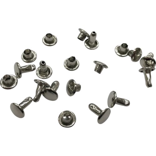 金具両面カシメ 小 7×6φ4×6φ