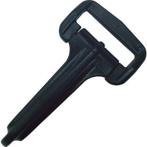 金具 PCナスカン A25×B60×C9 ブラック