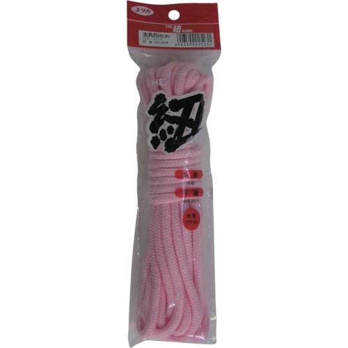 紐 ザ・紐 太丸紐 5m ピンク AC204