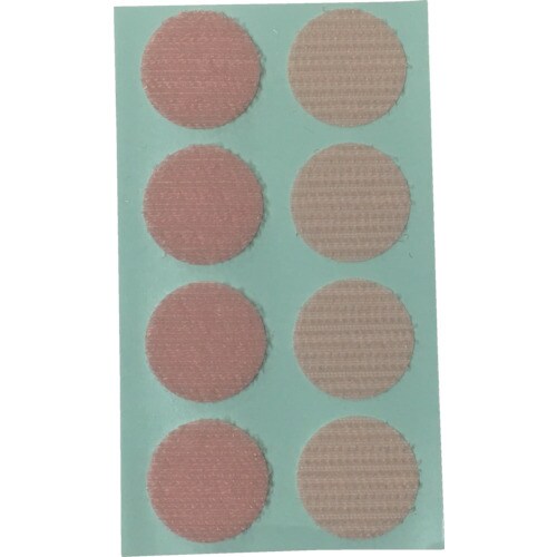 マジックテープRワンタッチ 22φ 8コ入 ピンク