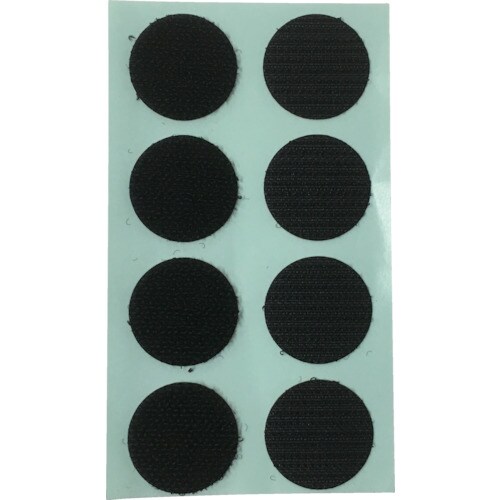 マジックテープ(R)ワンタッチ 22φ 8コ入 黒