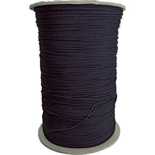 ナイロン極細紐 ボビン巻 黒 0.8mm