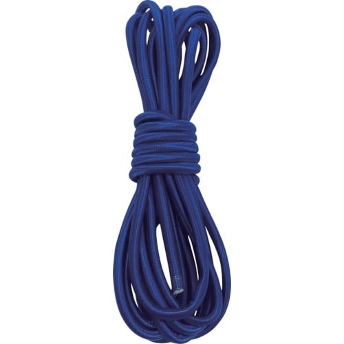 GT11 カットゴムロープ 6φ×5m青