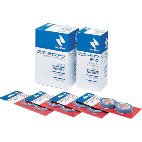 クリアラインテープ No.557 5mm×20m