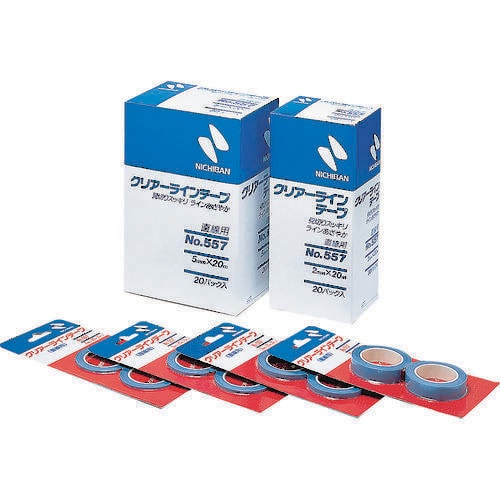 クリアラインテープ No.557 2mm×20m