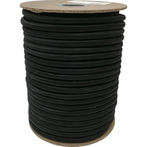 RT43タイトゴムロープボビン巻ブラック