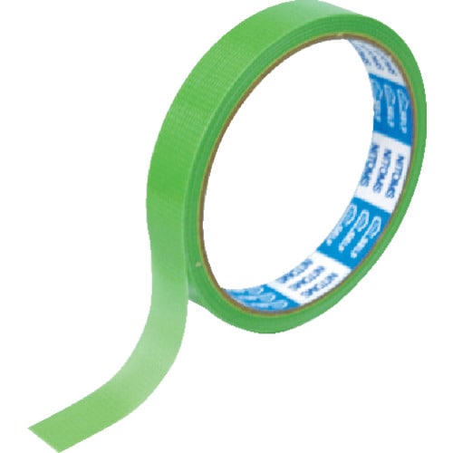 PEクロステープ 15mmx10m 緑