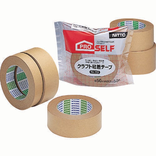 クラフト粘着テープ NO712 25×50