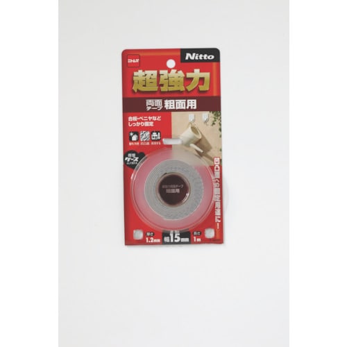 超強力両面テープ粗面用15×1