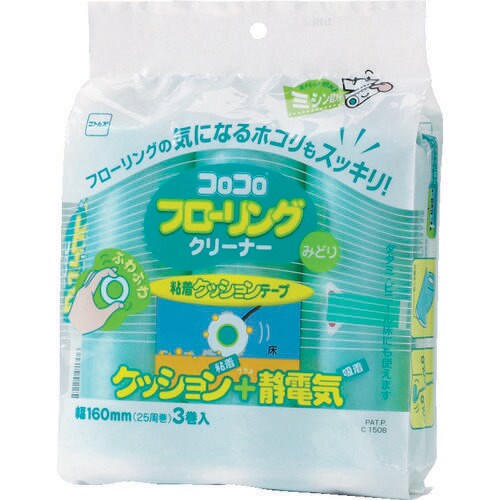 スペアテ−プフロ−リングクリ−ナ−みどり(3巻入)