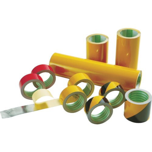 粗面反射テープ 100mmx10m 黄