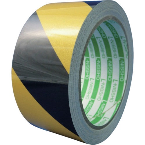 再帰反射テープ 75mm×10mイエロー/ブラック