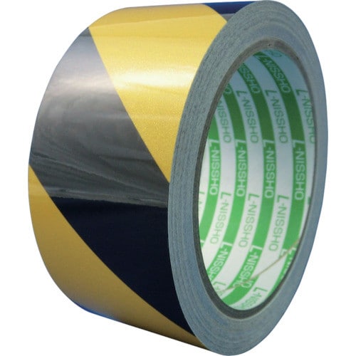 再帰反射テープ300mm×10mイエロー/ブラック