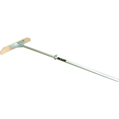 アルミ柄替刃式伸縮レーキ 先幅600mm