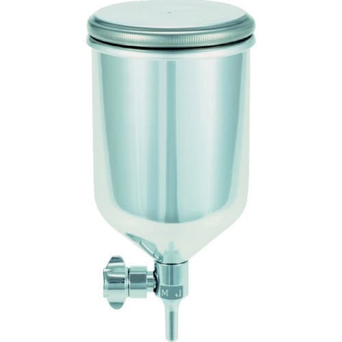 アルミ製脚付き重力式カップ 400ml