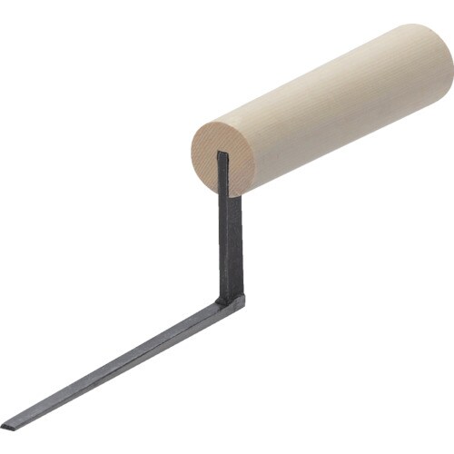 本焼平目地鏝コテ 幅7.5mmコテ長さ120mm