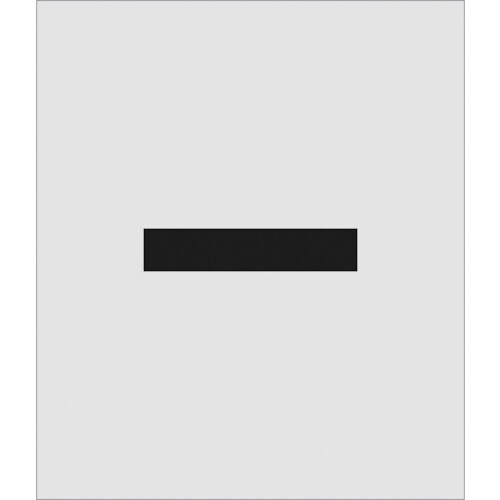 ステンシル − 文字サイズ150×95mm