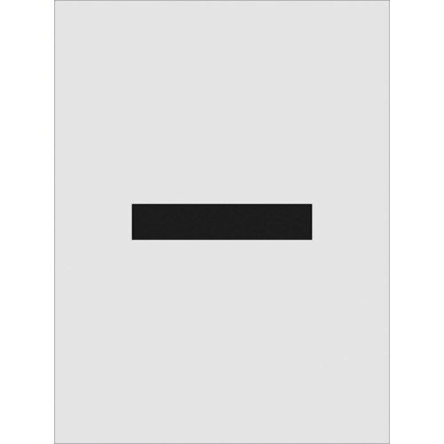 ステンシル − 文字サイズ250×125mm