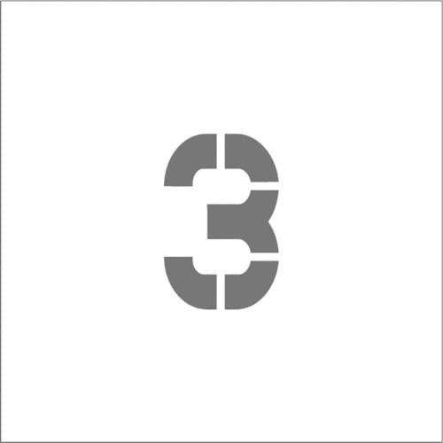 ステンシルマグネット3 文字サイズ100×65mm