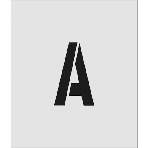 ステンシル A 文字サイズ150×95mm
