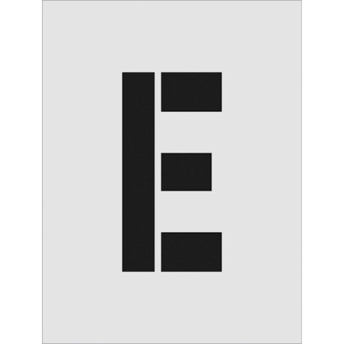 ステンシル E 文字サイズ250×125mm