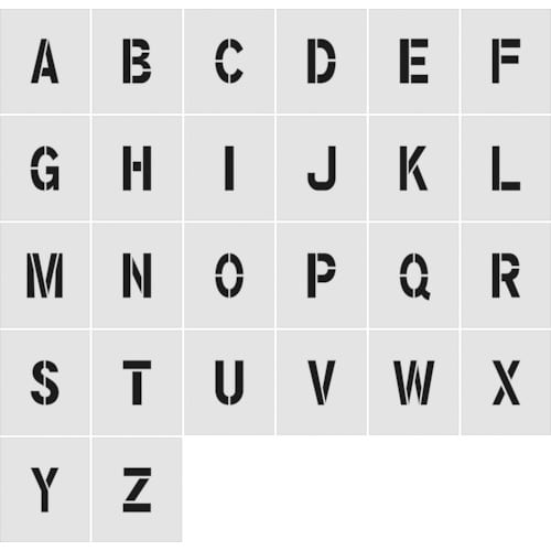 ステンシル ASTSETA10065