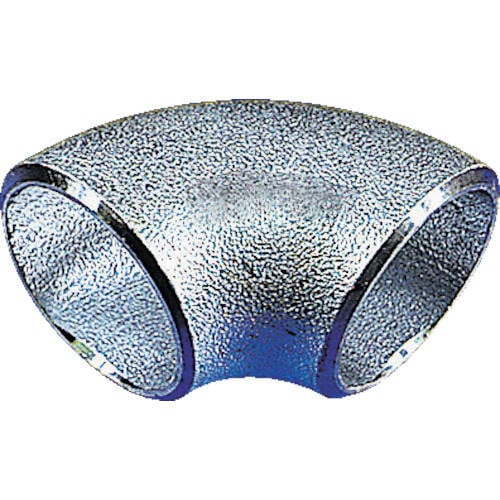 G90SSGP白鋼管製エルボショート90°65A