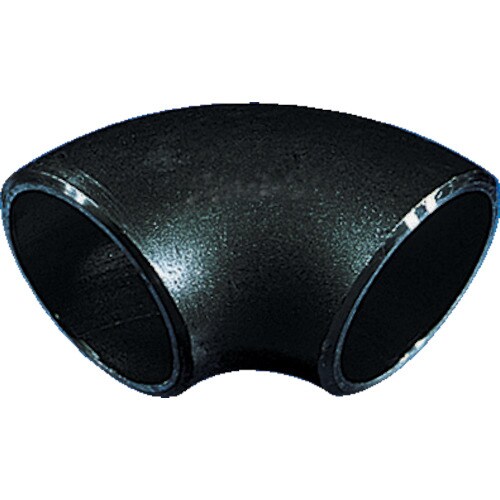 90SSGP鋼管製エルボショート90°65A