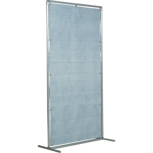 火花用衝立アルミパイプ1×2単体固定