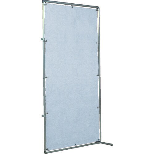 火花用衝立アルミパイプ1×2接続固定