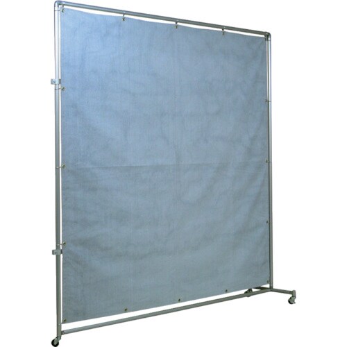 火花用衝立アルミパイプ2×2接続キャスター