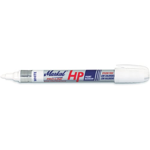 Markal工業用マーカー「PROLINEHP」白