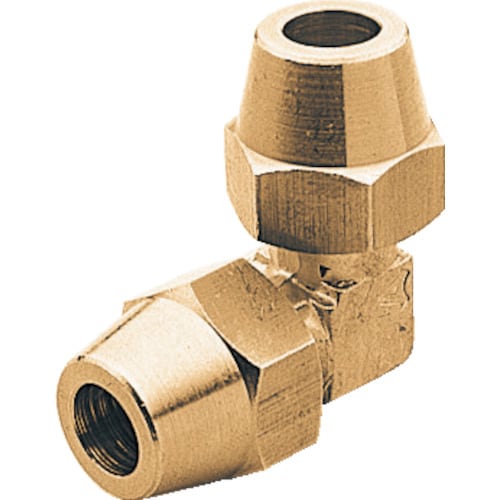 両口フレアーエルボΦ8