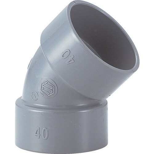 DV継手45°エルボ40