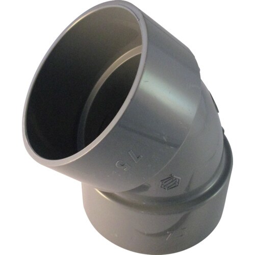 DV継手45°エルボ75