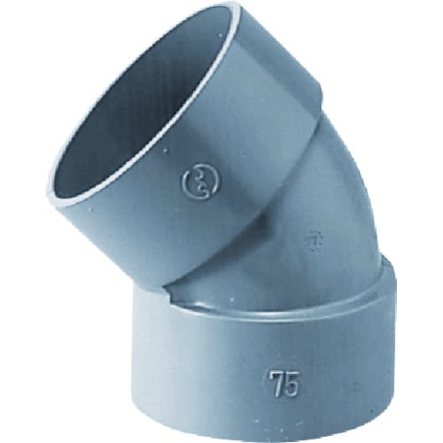 VU継手45°エルボVU−45L125