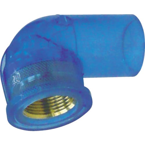 透明TSメタル給水栓エルボTS−MWL20