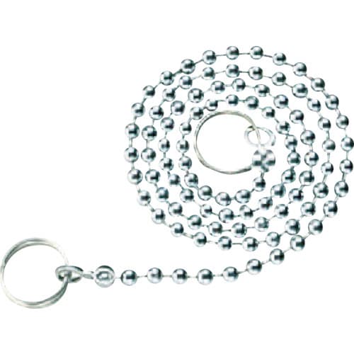 バス用ゴム栓クサリ 玉径5φ×長さ100