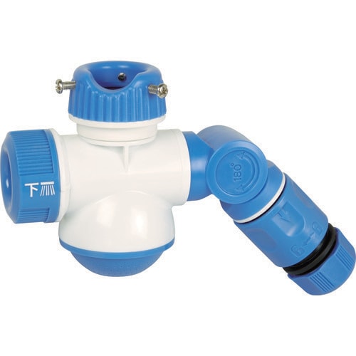 シャワー付き分岐蛇口ダブルポート