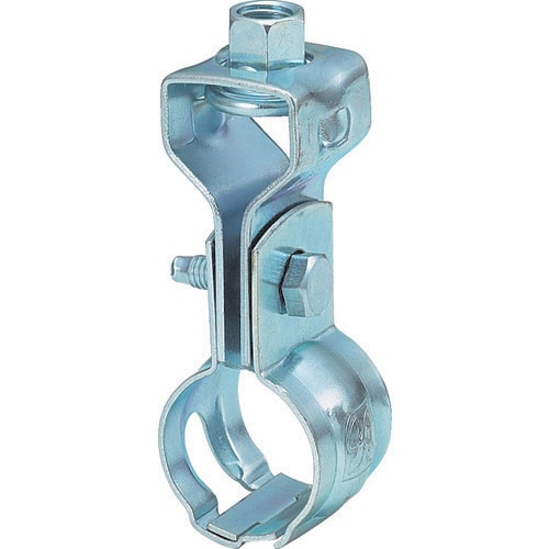 パイプ用支持金具吊バンド自在ベース付適用径15A