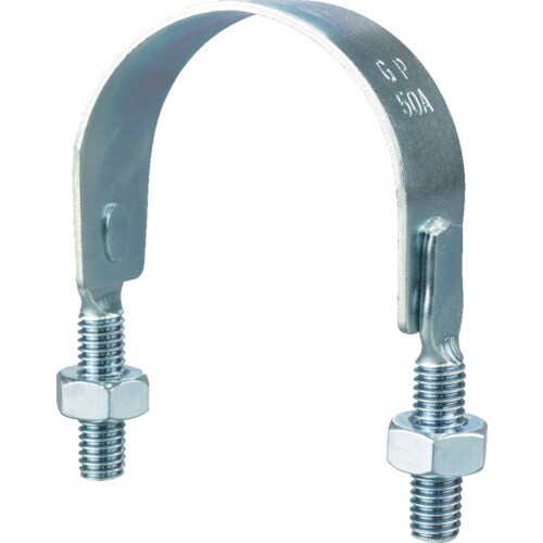 SGP管用Uバンドスチール呼び径25Aねじ径3/8