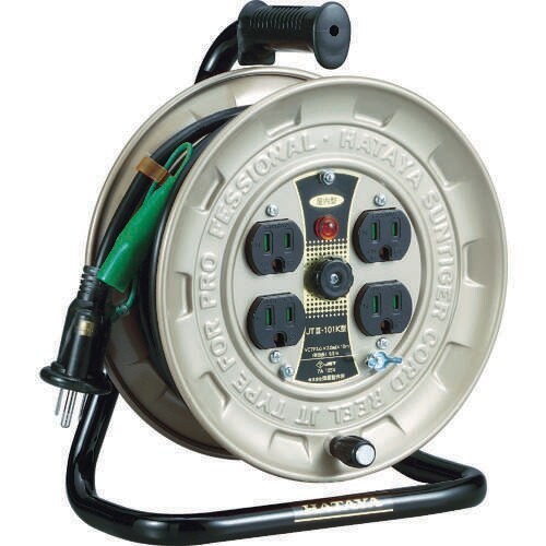 JT−3型コードリール単相100Vアース付10m