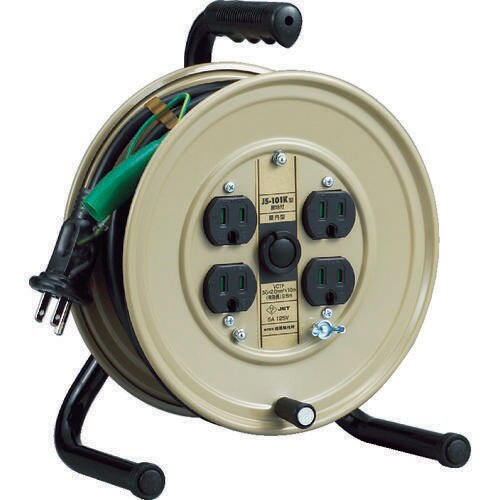JSリール単相100Vアース付10m