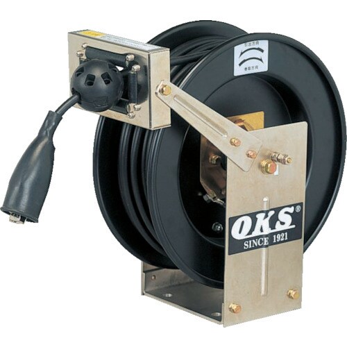 アースリールスプリング式5.5×120mケーブル付