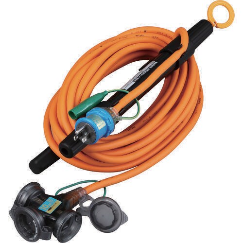 防雨型2P・2P接地付兼用とび延長コード10m