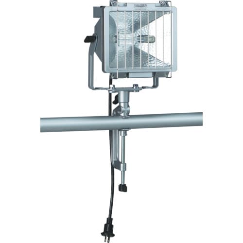 防雨型ハロゲンライト500W100V電線5m