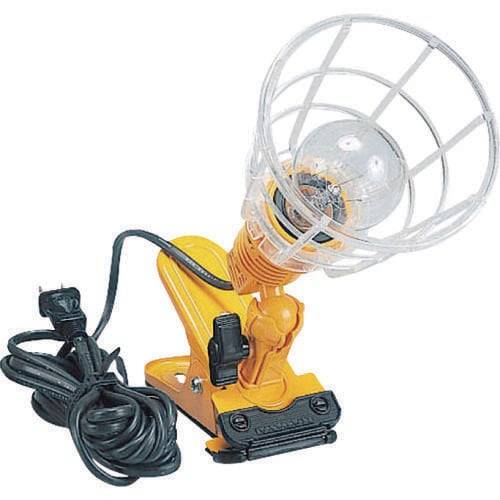 軽便ランプ単相100V100W耐震電球付電線5m