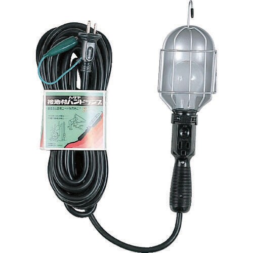 補助コードハンドランプ100W耐震電球付10m